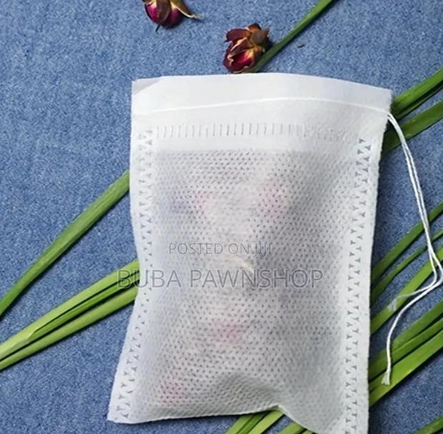 100pcs Empty Teabags String Heat Seal Filter Paper Herb Loose Tea Bag photo 2
