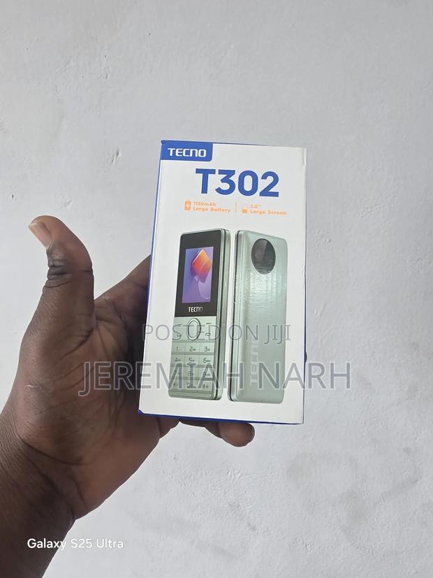 New Tecno T302 Black