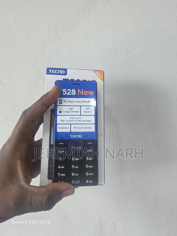 New Tecno T528 Black photo 2