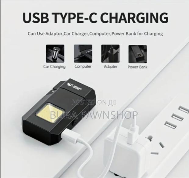 Smiling Shark Tip137 Mini Flashlight, Cob Keychain , Lighter photo 6