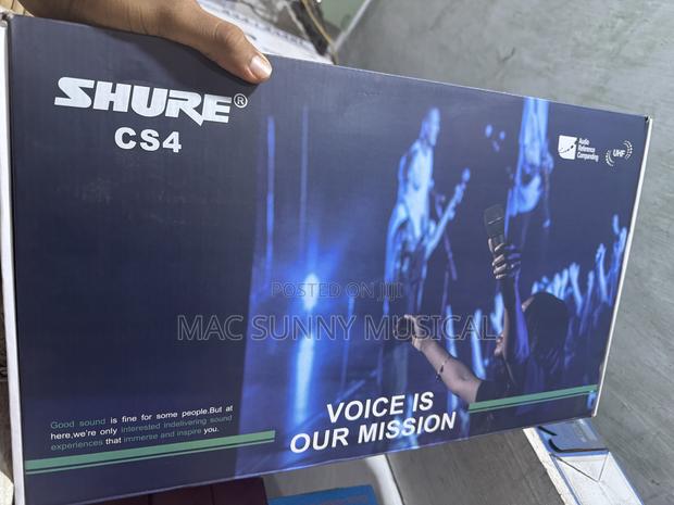 4in1 Wireless Microphone Shure Cs4