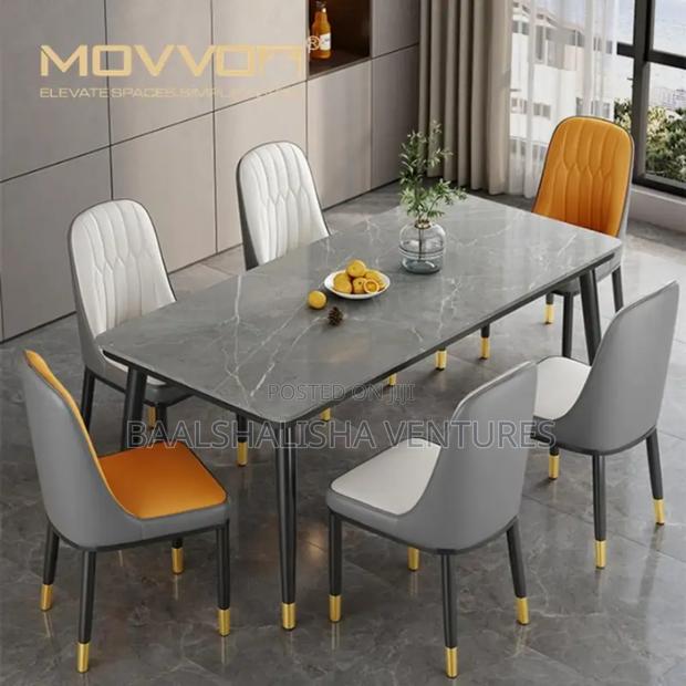 Dinning Set 6 Seater Perms Xats