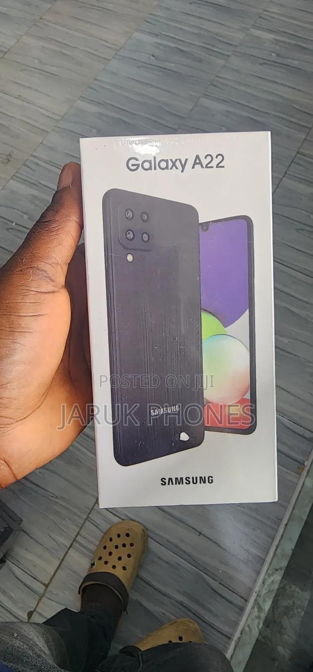 New Samsung Galaxy A22 128 GB Black