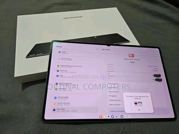 New Samsung Galaxy Tab S11 Ultra 5G 512 GB Gray photo 8