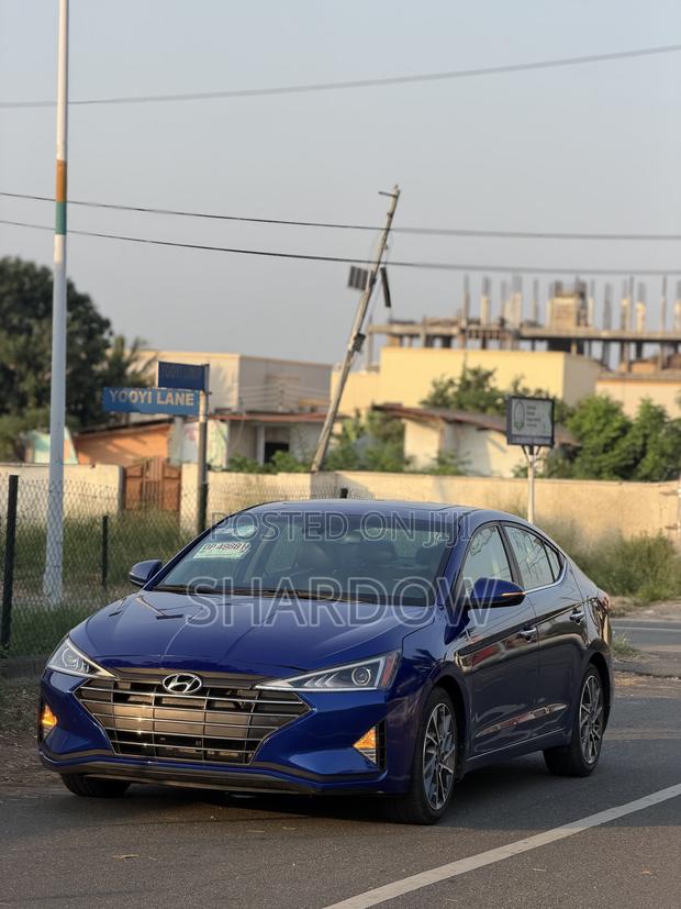 Hyundai Elantra SEL 2020 Blue photo 2