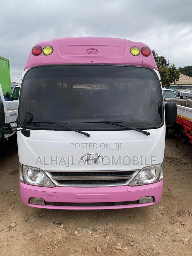Hyundai County 2016 Pink