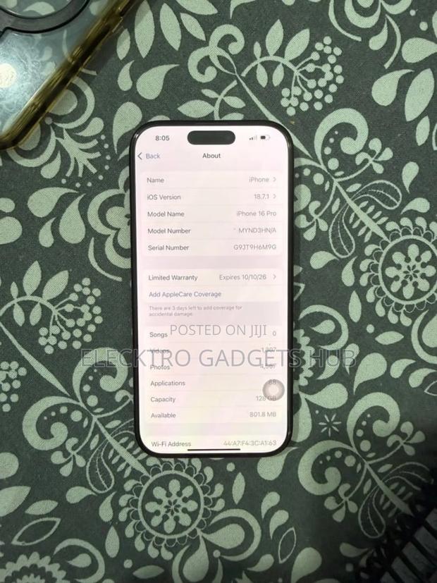 Apple iPhone 16 Pro 256 GB Black