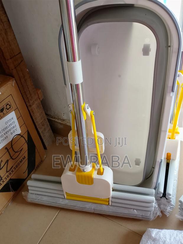 38inches Extra Larger Head Self Wringing Mop With Bucket photo 2