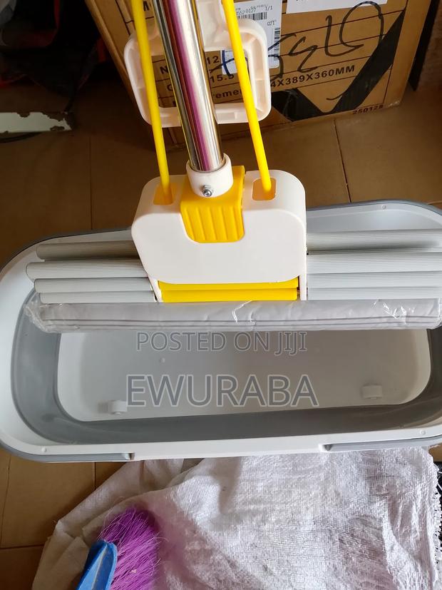 38inches Extra Larger Head Self Wringing Mop With Bucket photo 3