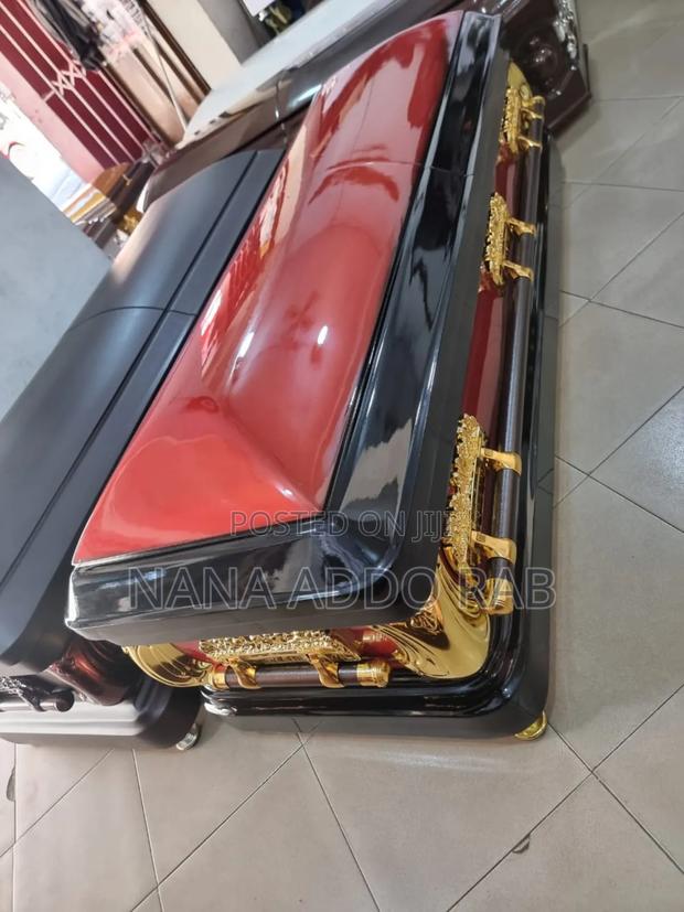Red and Black With God Bar Handles · Photo 3