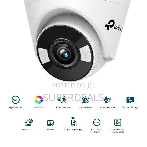 Tp-link Vigi C440 4mp Full-color Turret Network Camera photo 6