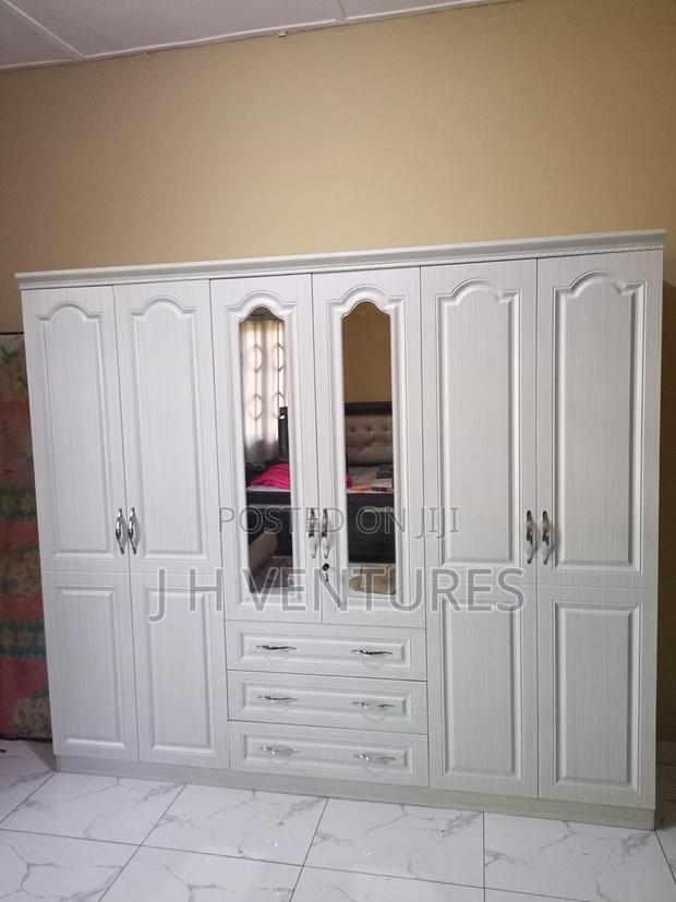 6 Doors Wooden Wardrobe