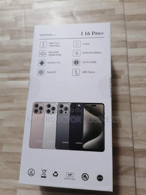New Mobile Phone 128 GB Black photo 4