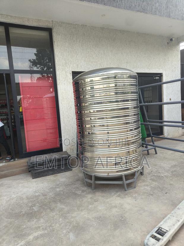 304 Stainless Steel Water Tank 2500l | 2.5 Ton Capacity | 10-Ywarranty