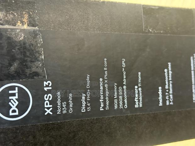 New Laptop Dell XPS 13 (9343) 16GB Qualcomm Snapdragon X Plus SSD 256GB