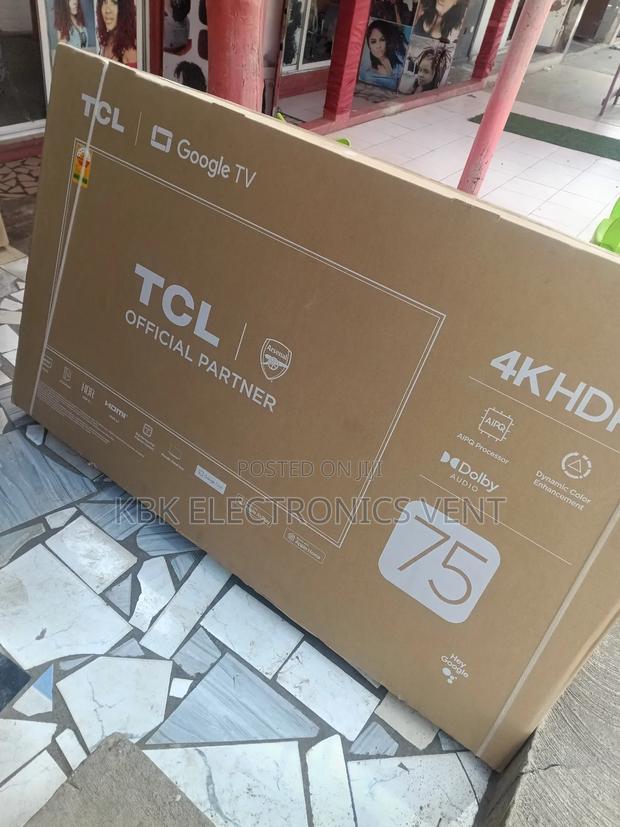 Tcl 75" Smart Hdr 4k Satellite Digital Led Tv