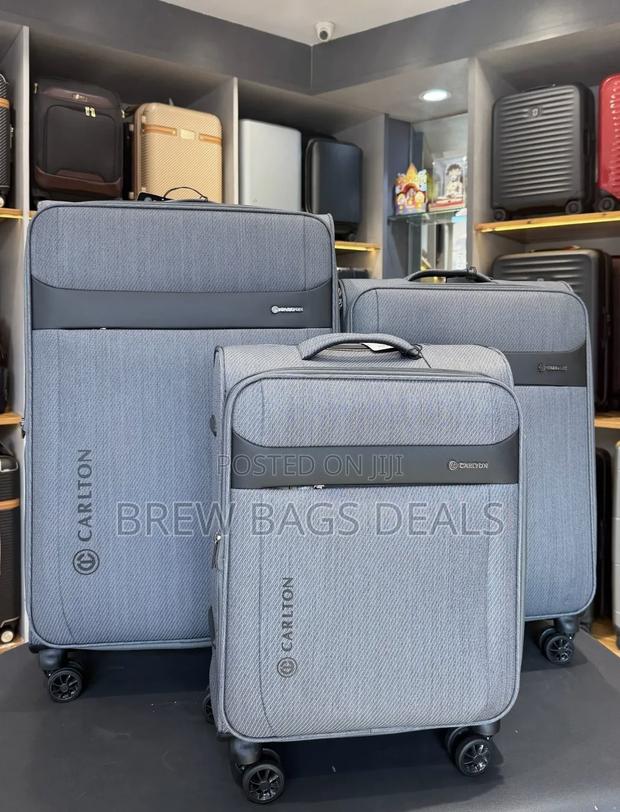 Quality Carlton London 3set Fabric Traveling Bag. · Photo 4