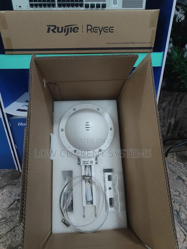 Ruijie Outdoor Access Point Wifi 6 Rap6262 G 300m Omni Directional