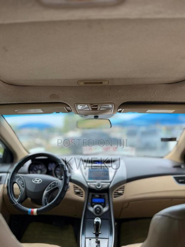 Hyundai Elantra Limited 4dr Sedan (1.8L 4cyl 6A) 2014 White photo 7