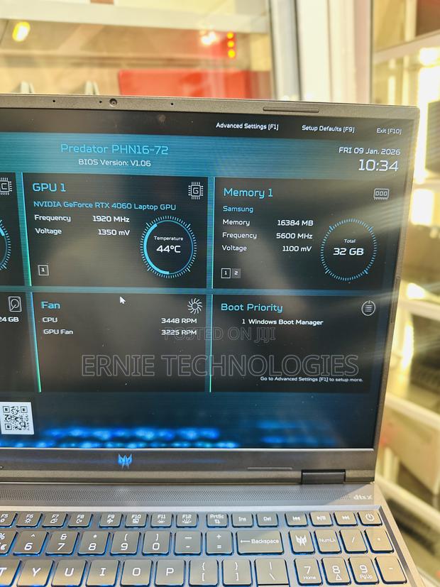 New Laptop Acer Predator Helios Neo 16 32GB Intel Core i9 SSD 1T photo 12