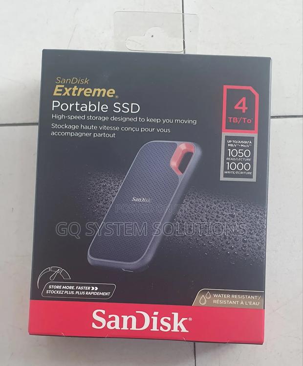 Sandisk Extreme Portable Ssd 4tb