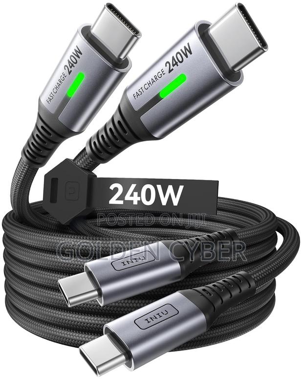 Iniu Usb C to Usb C Cable, 240w Fast Charging
