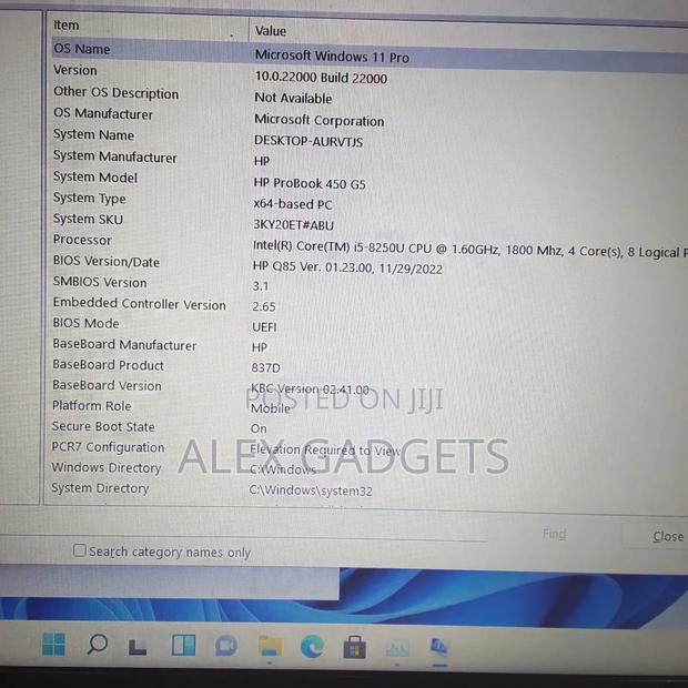 Laptop HP ProBook 450 G5 8GB Intel Core I5 SSD 256GB photo 6