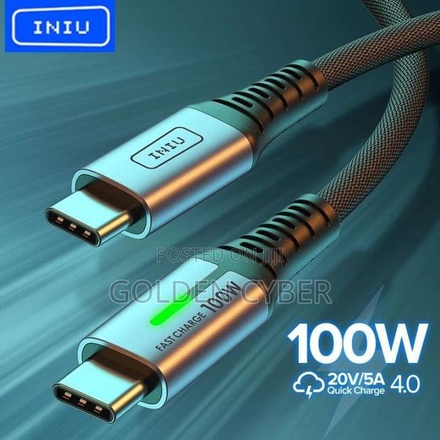 Iniu 100w Usb C to C Fast Charging Cable