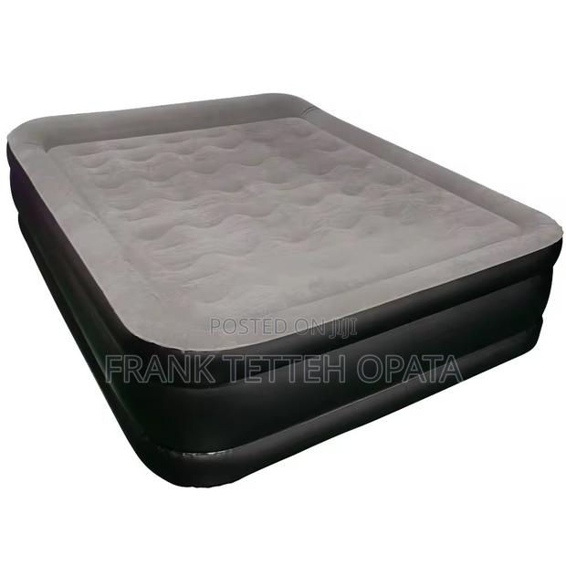 Air Mattress Inflatable Air Bed, 40cm Height Portable photo 2
