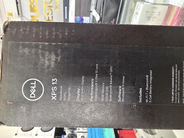 New Laptop Dell XPS 13 16GB Qualcomm Snapdragon X Elite SSD 512GB