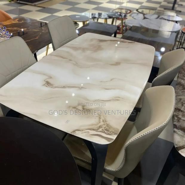 Classic 4 Seater Marble Dining