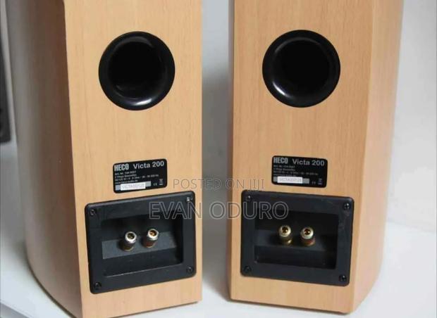 Power Leading German Brand Heco Bookshelf Speakers Good Sound Quality photo 2