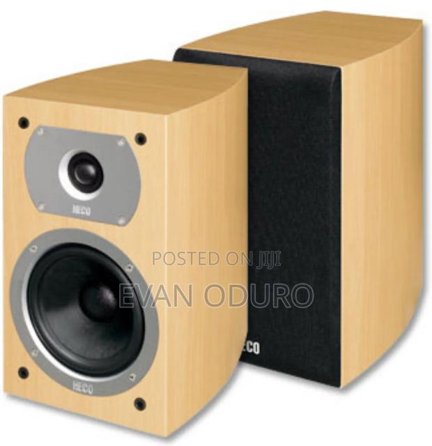 Power Leading German Brand Heco Bookshelf Speakers Good Sound Quality photo 3