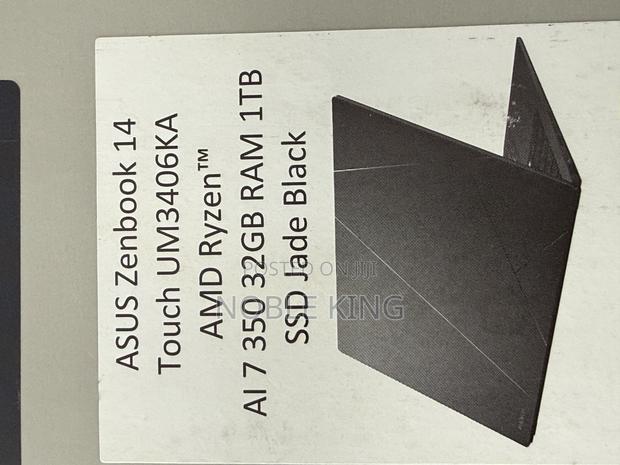 New Laptop Asus Zenbook 14 UX434 32GB AMD Ryzen 7 SSD 1T photo 2