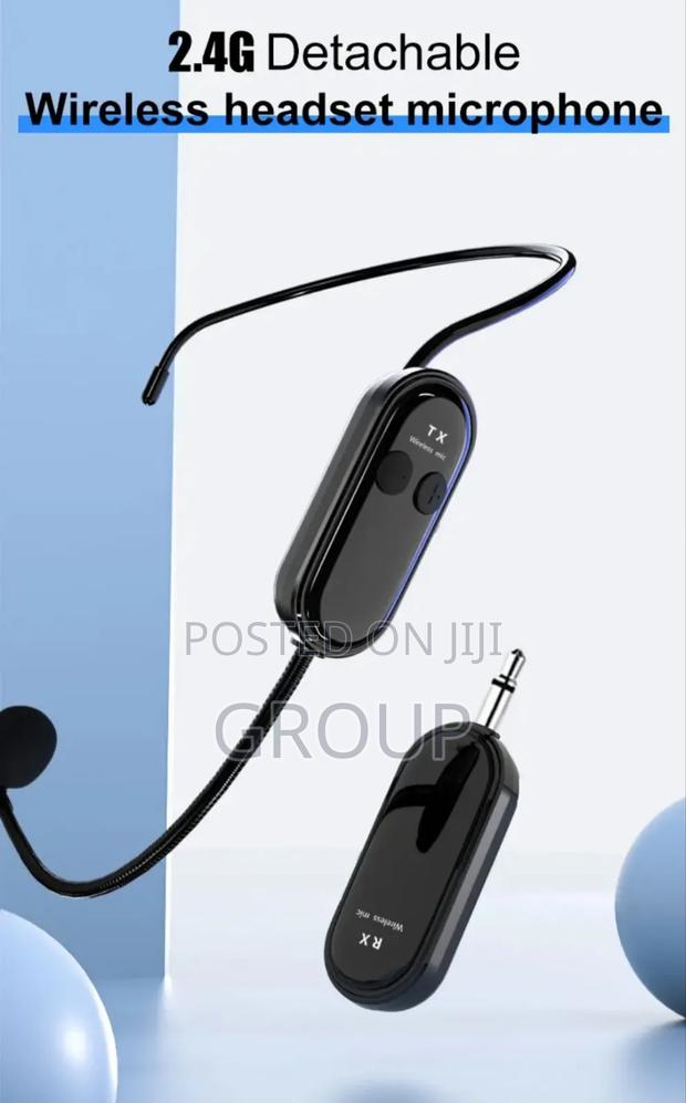 2.4g Detachable Wireless Headset Mic photo 2