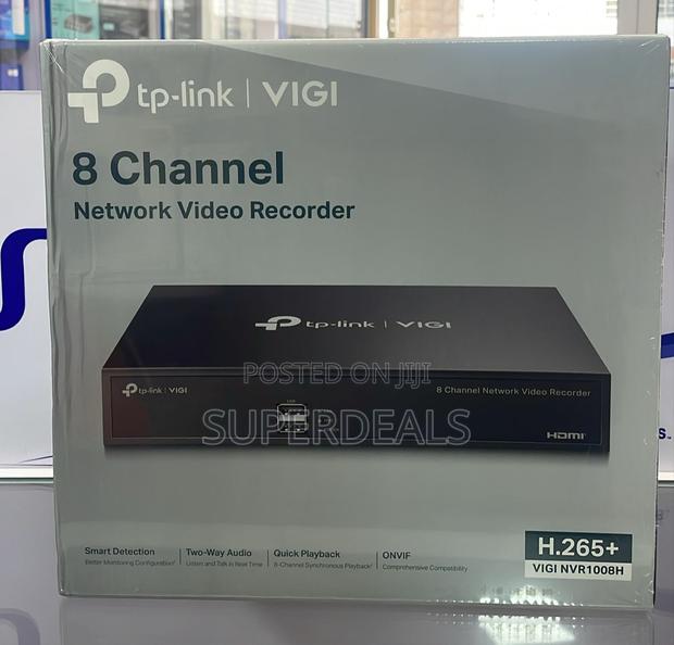 Tp-link Vigi 8 Channel Network Video Recorder Nvr1008h