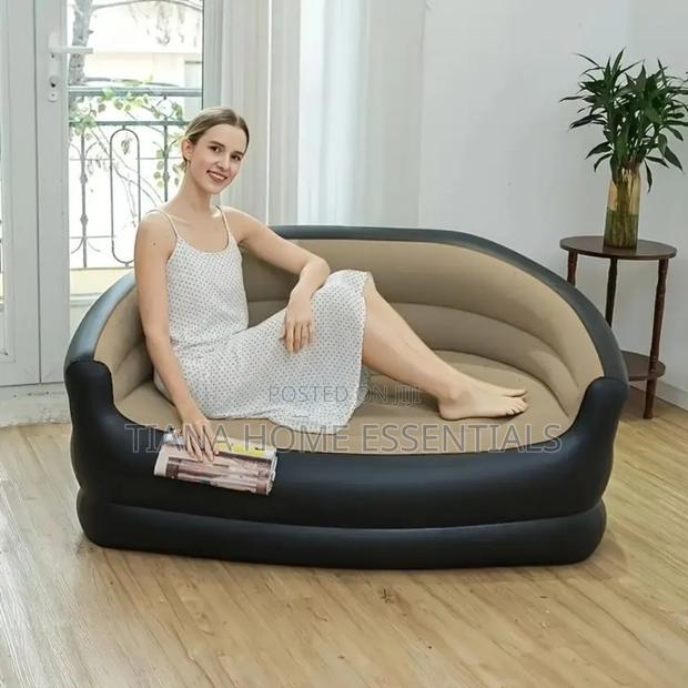 Portable Inflatable Sofa for Indoor Outdoor Use