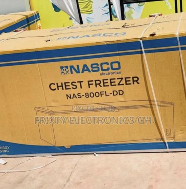 Interesting ~ Nasco 545 L Double Door - Chest Freezer Nas-800fl-Dd