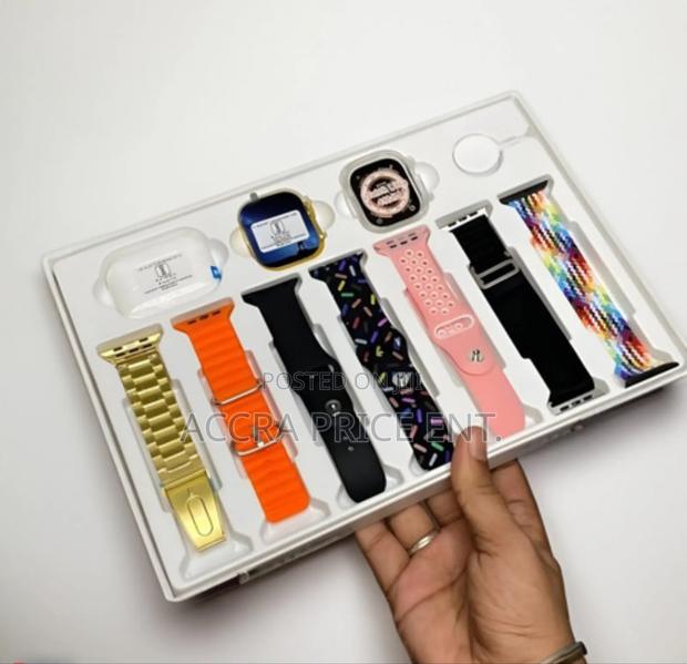 I-20 Ultra Max Suit Combination Smartwatch 10 in 1 Straps (383887) photo 2