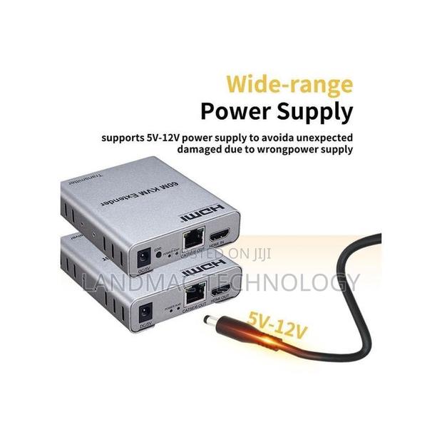Hdmi 60m KVM Extender With Audio photo 2