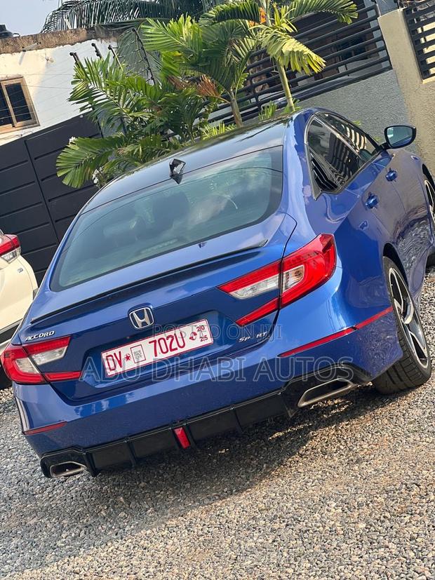 Honda Accord Sport (1.5L 4cyl Turbo 6M) 2019 Blue photo 5
