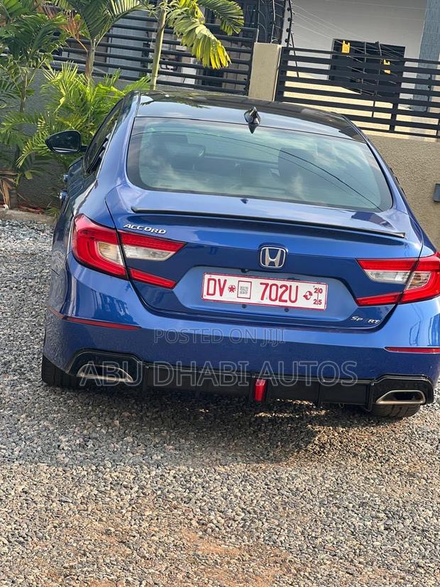 Honda Accord Sport (1.5L 4cyl Turbo 6M) 2019 Blue photo 6