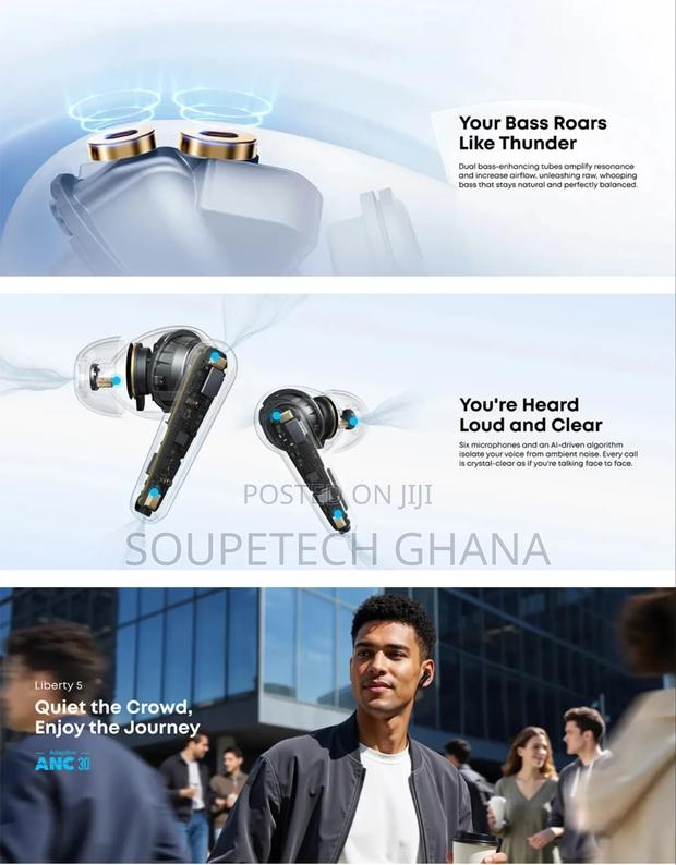 Soundcore Liberty 5 Wireless Earbuds – Premium Sound photo 7