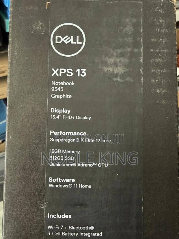 New Laptop Dell XPS 13 9343 16GB Qualcomm Snapdragon X Elite SSD 512GB photo 2