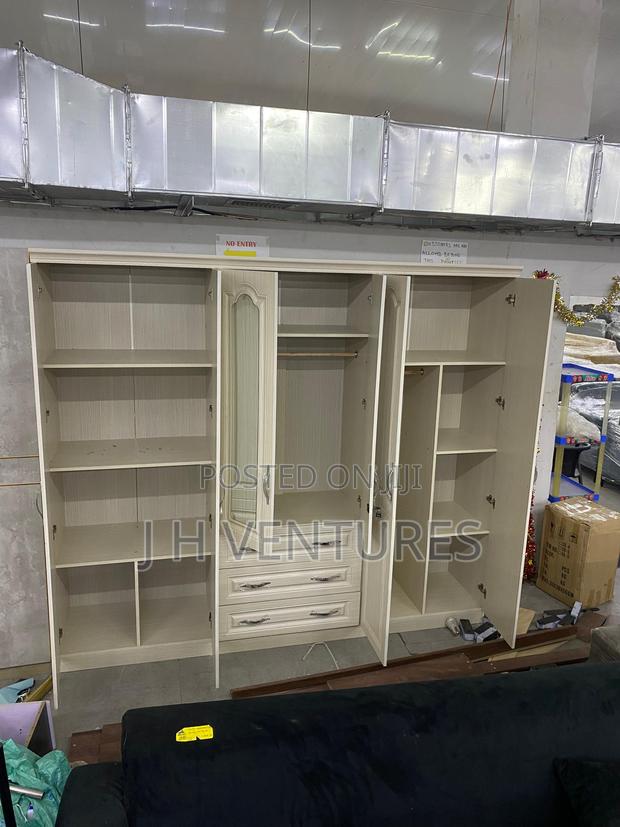 6 Doors Wooden Wardrobe photo 4