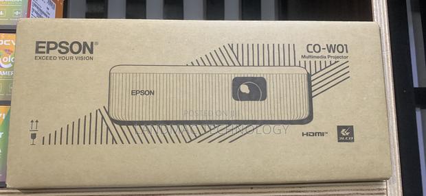 Epson Projector Co-w01 Data Projector 3000 Ansi Lumens 3 Lcd photo 2