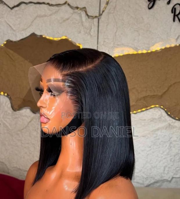 Blunt Cut in 14" 100% Human Hair