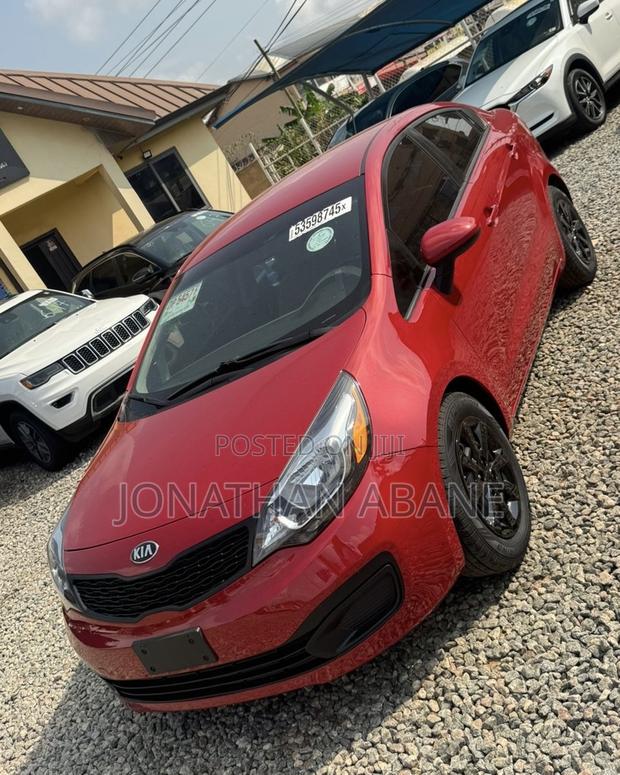 Kia Rio 2013 Red photo 2