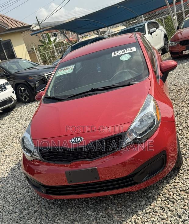 Kia Rio 2013 Red