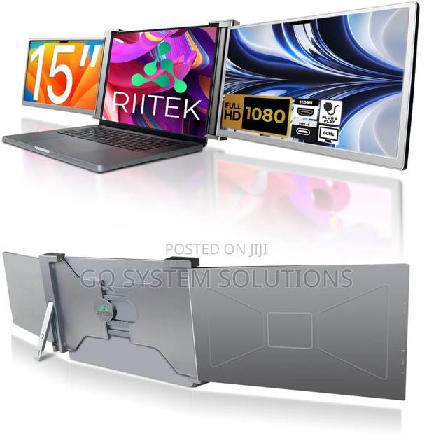 Triple Screen Extender 14inchs Monitor